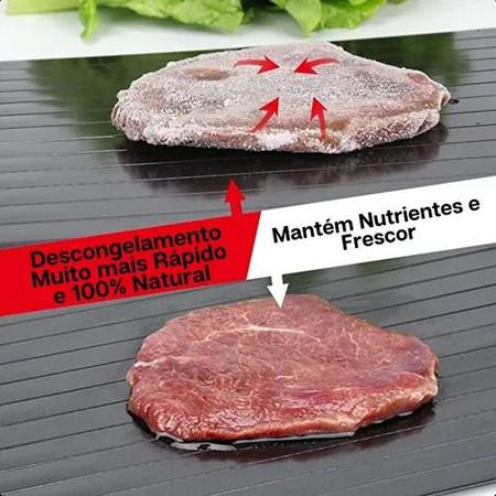 Tábua Para Descongelar Carnes e Peixes Rápido